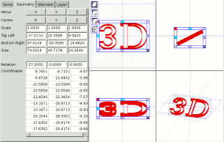 3D编辑/分割视图